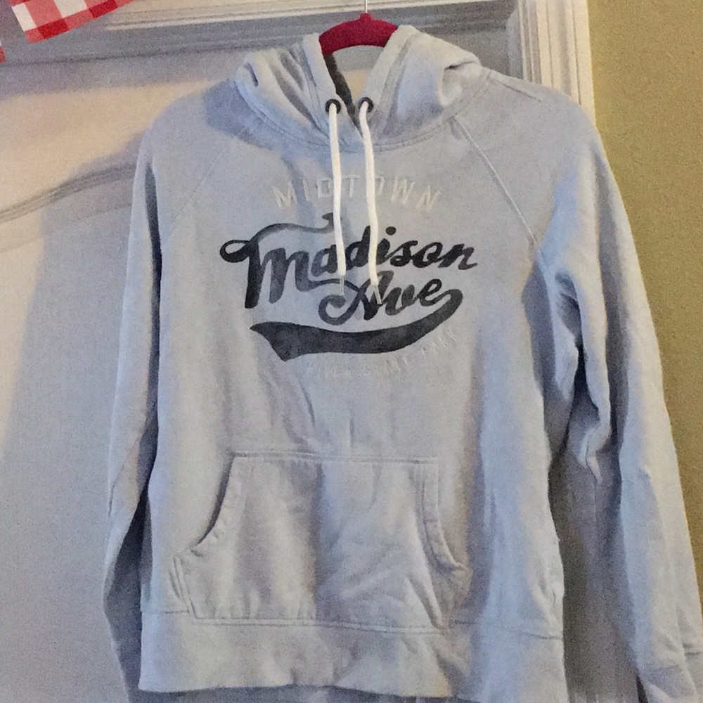 Faded blue sweatshirt SZ Med